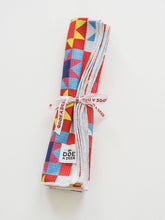 Load image into Gallery viewer, Sawtooth Star Waffle Beach Towel