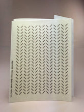 Load image into Gallery viewer, Diagonals - Minimal Mending + Embellishment Transfer