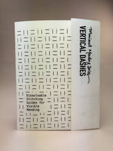 Load image into Gallery viewer, Vertical Dashes - Minimal Mending + Embellishment Transfer