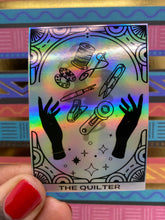 Load image into Gallery viewer, The Quilter Tarot Sticker