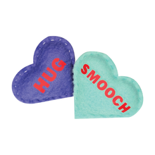 Load image into Gallery viewer, DIY Candy Heart Pins Sewing Kit