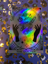 Load image into Gallery viewer, The Quilter Tarot Sticker