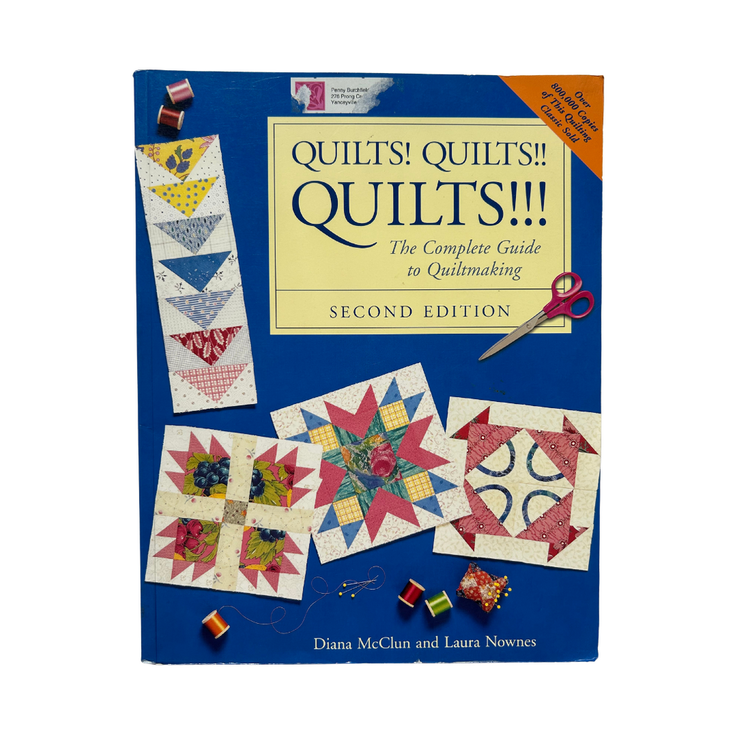 Previously Loved Book: Quilts! Quilts!! Quilts!!!