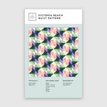 Load image into Gallery viewer, Victoria Beach Quilt Pattern (Paper Copy) by The Blanket Statement