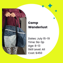 Load image into Gallery viewer, Camp Wanderlust - Summer 2024
