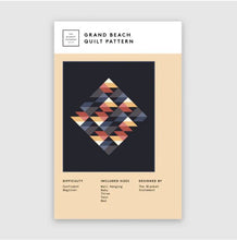 Load image into Gallery viewer, Grand Beach Quilt Pattern (Paper Copy) by The Blanket Statement