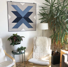 Load image into Gallery viewer, Cross Lake Quilt Pattern (Paper Copy) by The Blanket Statement