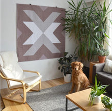 Load image into Gallery viewer, Cross Lake Quilt Pattern (Paper Copy) by The Blanket Statement
