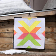 Load image into Gallery viewer, Cross Lake Quilt Pattern (Paper Copy) by The Blanket Statement