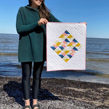 Load image into Gallery viewer, Grand Beach Quilt Pattern (Paper Copy) by The Blanket Statement