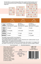 Load image into Gallery viewer, Summer Pop Quilt Pattern (Paper Copy) by Lo & Behold Stitchery