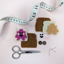 Load image into Gallery viewer, DIY PB&amp;J Magnet Sewing Kit
