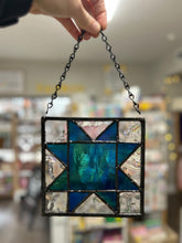 Load image into Gallery viewer, Stained Glass Quilt Block by Classless Glass
