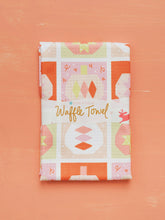 Load image into Gallery viewer, Pumpkin Quilt Waffle Towel | Fall
