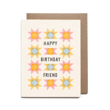 Load image into Gallery viewer, Birthday Friend Quilt Card
