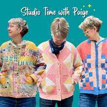 Load image into Gallery viewer, Quilt Coat Studio Time with Paige
