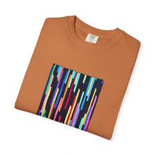 Load image into Gallery viewer, "Radiance" by N.W., age 13 of the QuiltCon 2026 Collection - Unisex Garment-Dyed T-shirt
