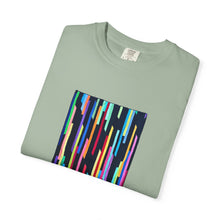 Load image into Gallery viewer, "Radiance" by N.W., age 13 of the QuiltCon 2026 Collection - Unisex Garment-Dyed T-shirt
