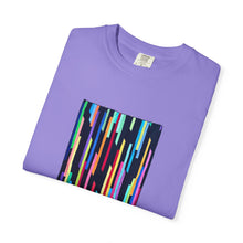 Load image into Gallery viewer, "Radiance" by N.W., age 13 of the QuiltCon 2026 Collection - Unisex Garment-Dyed T-shirt
