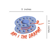 Load image into Gallery viewer, Am I The Drama Vinyl Stickers, Sewing Sticker, Quilt Sticker
