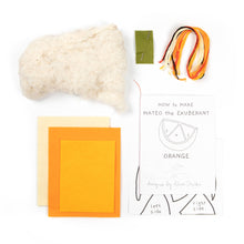 Load image into Gallery viewer, Mateo the  Exuberant Orange - DIY Craft Kit
