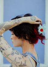 Load image into Gallery viewer, Tomato Quilt Hair Claw  TPF x Chaos Magic Studio
