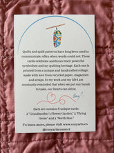 Load image into Gallery viewer, Quilt Block Greeting Cards, Boxed Set of 6
