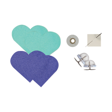 Load image into Gallery viewer, DIY Candy Heart Pins Sewing Kit
