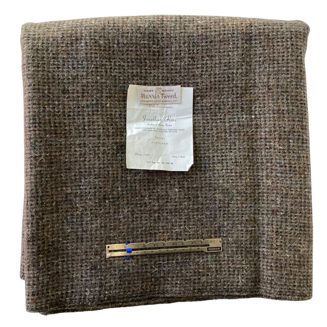 Previously Loved Fabric: Wool Tweed (3.5yds x 29.5”)