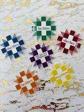 Load image into Gallery viewer, Quilter’s Pronoun Sticker
