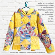 Load image into Gallery viewer, Beginning Garments - Sully&#39;s Upcycled Hoodie Class
