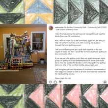 Load image into Gallery viewer, No Borders Community Quilting Bee
