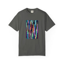 Load image into Gallery viewer, "Radiance" by N.W., age 13 of the QuiltCon 2026 Collection - Unisex Garment-Dyed T-shirt
