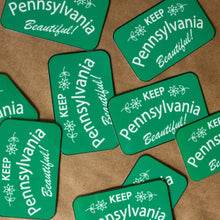 Load image into Gallery viewer, Keep Pennsylvania Beautiful Vinyl Sticker

