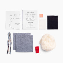 Load image into Gallery viewer, Robert the Ornery Raccoon - DIY Craft Kit
