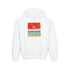 Load image into Gallery viewer, &quot;Beach Sunset&quot; - YOUTH Heavy Blend Hooded Sweatshirt
