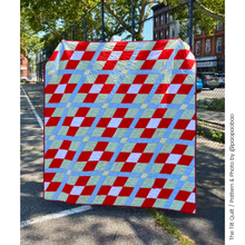 Load image into Gallery viewer, Tilt Quilt (Paper) Pattern by paopaobao
