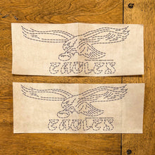 Load image into Gallery viewer, XL Vintage Eagles . Mending Transfers
