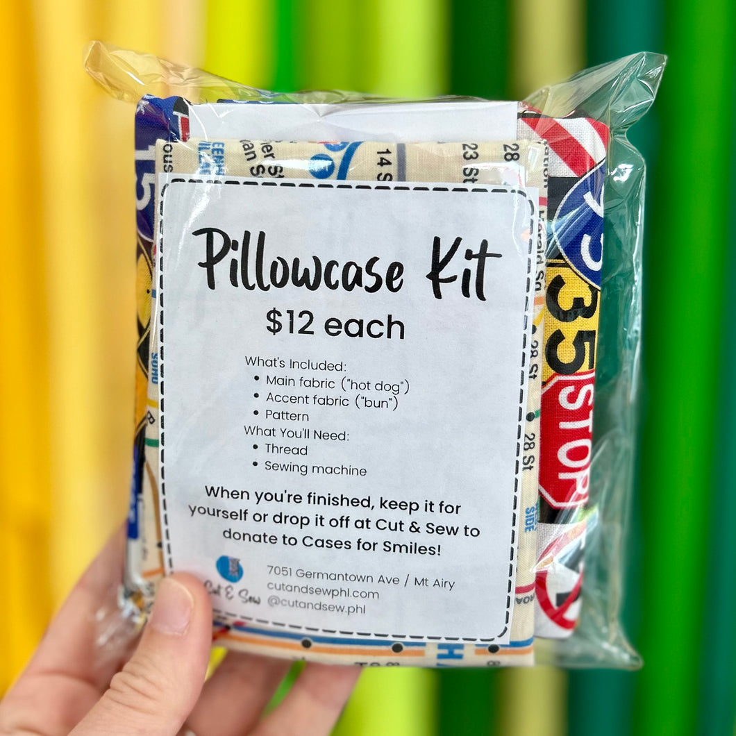 Stitch Kit: Pillowcase