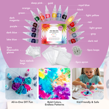 Load image into Gallery viewer, Incraftables 15 Color Tie Dye Kit with Gloves &amp; Aprons
