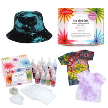 Load image into Gallery viewer, Incraftables 15 Color Tie Dye Kit with Gloves &amp; Aprons
