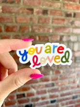 Load image into Gallery viewer, You Are Loved Vinyl Sticker by Coco West Illustration
