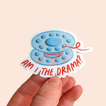 Load image into Gallery viewer, Am I The Drama Vinyl Stickers, Sewing Sticker, Quilt Sticker
