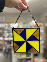 Load image into Gallery viewer, Stained Glass Quilt Block by Classless Glass
