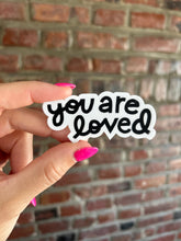 Load image into Gallery viewer, You Are Loved Vinyl Sticker by Coco West Illustration
