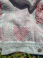 Load image into Gallery viewer, I Hope We Choose Love . Mending + Embellishment Transfer
