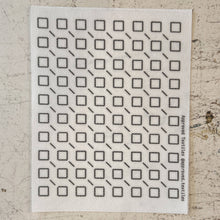 Load image into Gallery viewer, Little Squares - Minimal Mending + Embellishment Transfer
