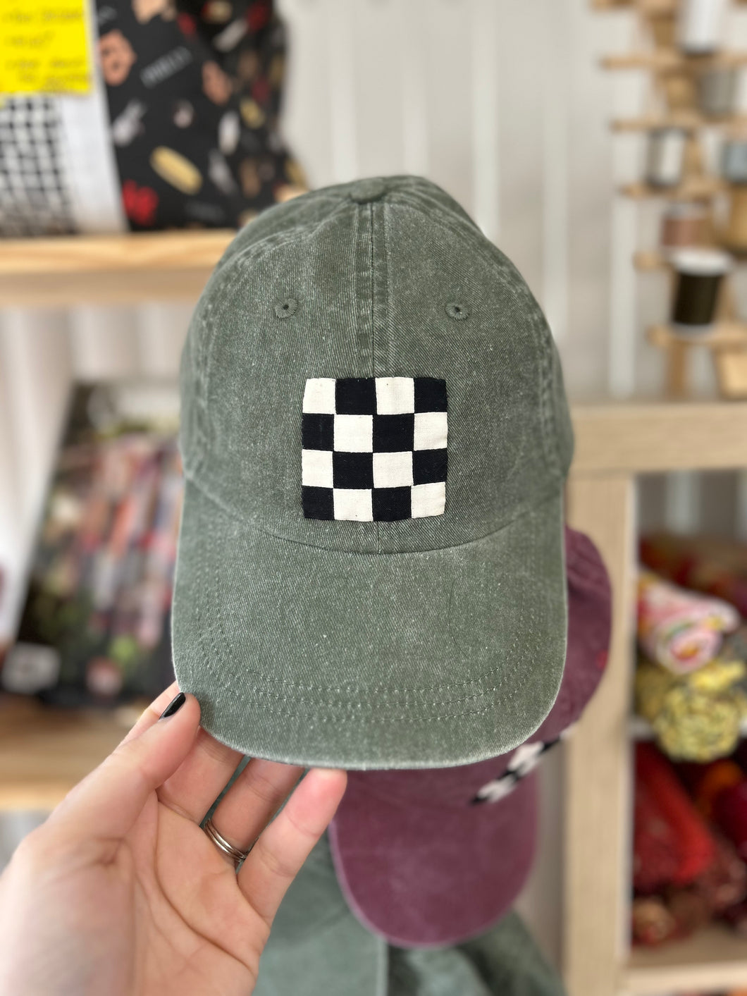 Quilt Block Hat by Cut & Sew PHL
