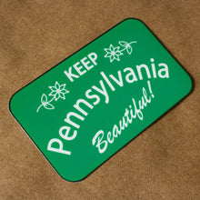 Load image into Gallery viewer, Keep Pennsylvania Beautiful Vinyl Sticker
