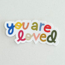 Load image into Gallery viewer, You Are Loved Vinyl Sticker by Coco West Illustration
